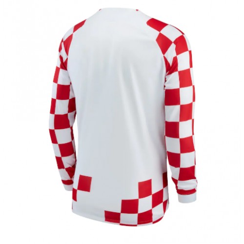 Croatia Replica Home Shirt World Cup 2022 Long Sleeve